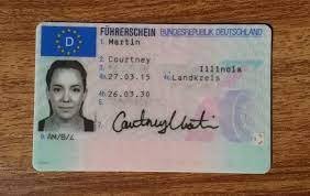 German driving license