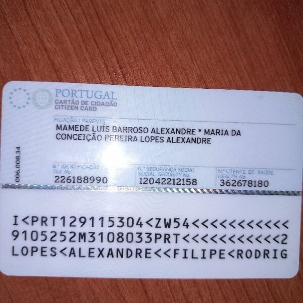 Buy Portuguese ID Card - Image 2