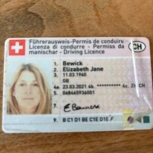 Buy Swiss Driver's License