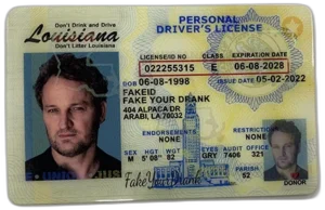 Louisiana Driver License