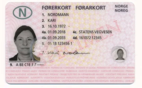 Buy Real Norwegian drivers License