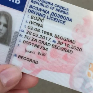 Buy Serbian drivers license