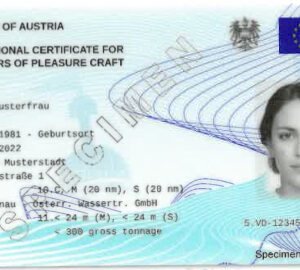 Buy Austrian Boat License