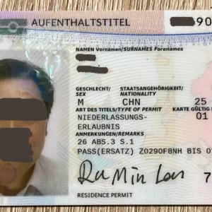 buy german resident permit