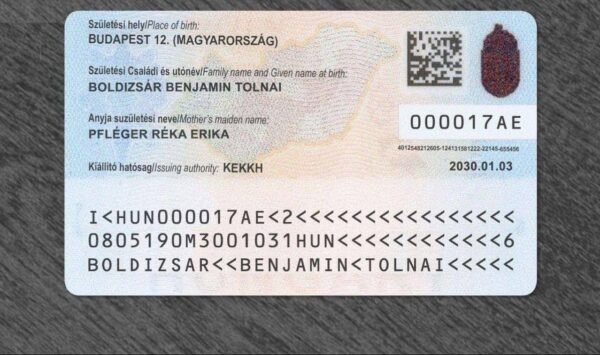 Hungarian ID Card - Image 2